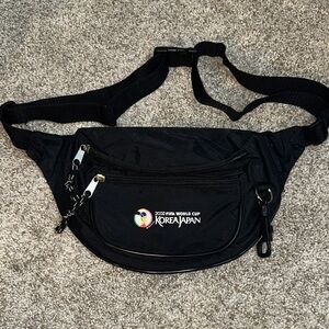 Korea Japan 2002 FIFA World Cup Black Belt Bag